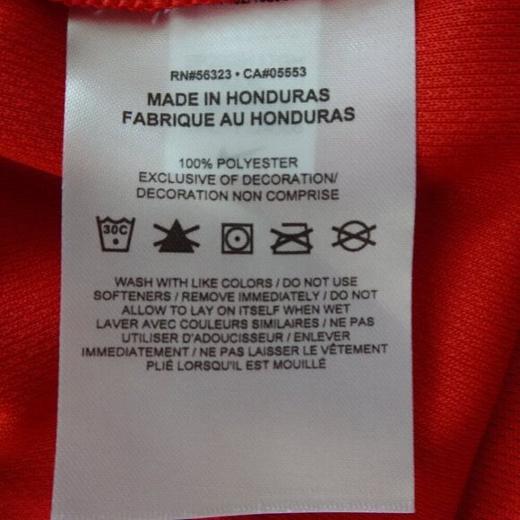 Nike Basketball Jersey Women's Size 3XL Red Sleeveless Sports Activewear - Picture 8 of 8